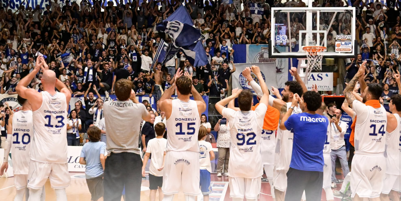 BM SERIE B EMOTICON/ Girone B: Latina e Roseto ancora in testa, primo squillo Virtus Roma 1960. Tornano al successo Pielle Livorno ed Herons Montecatini – di Valerio Laurenti