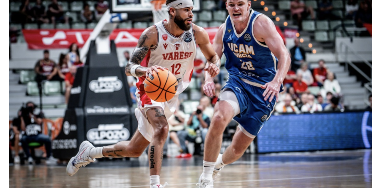 BM BCL TIME / BUIO PESTO: VARESE SPROFONDA 85-58 A MURCIA ALL’ESORDIO IN BCL – DI ANTONIO CATALANO