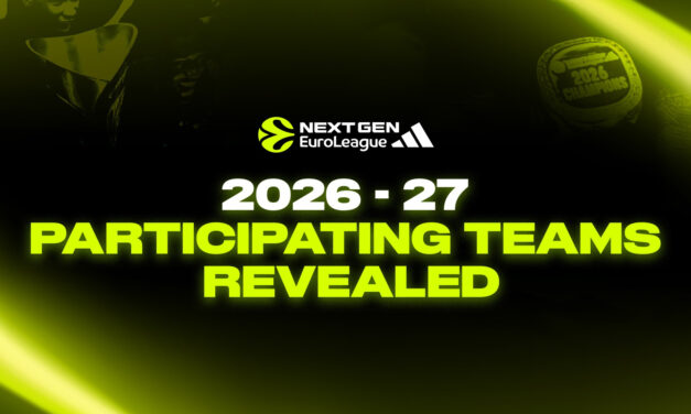 adidas NextGen EuroLeague 2026/27, ufficiali le 40 squadre: Virtus Bologna, Reyer Venezia, Olimpia Milano e Trento tra le italiane