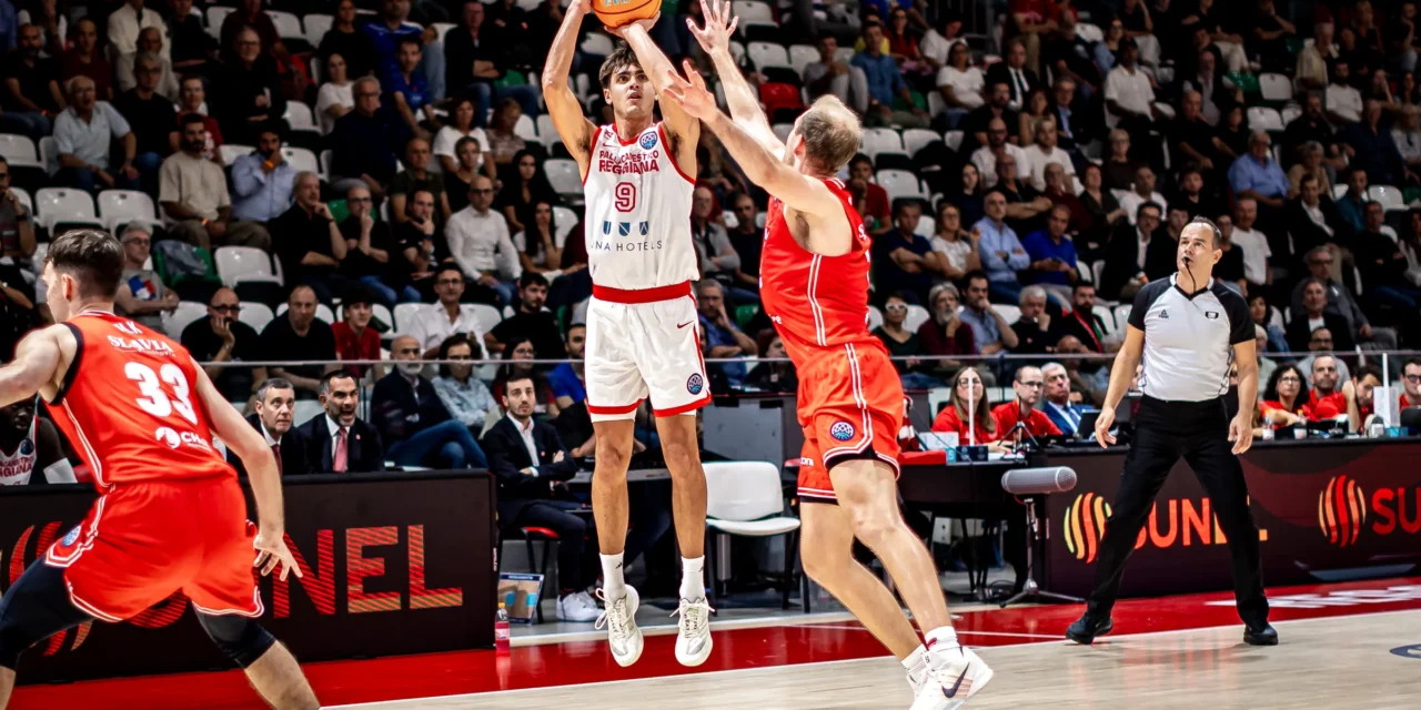 BM BCL TIME | La Reggiana si sblocca: travolto il Pardubice all’esordio europeo, al PalaBigi finisce 82-65 – di Flavio Tarabù